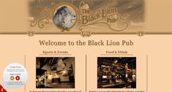 Desktop Screenshot of blacklionplaistow.co.uk