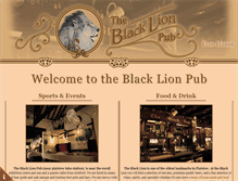 Tablet Screenshot of blacklionplaistow.co.uk